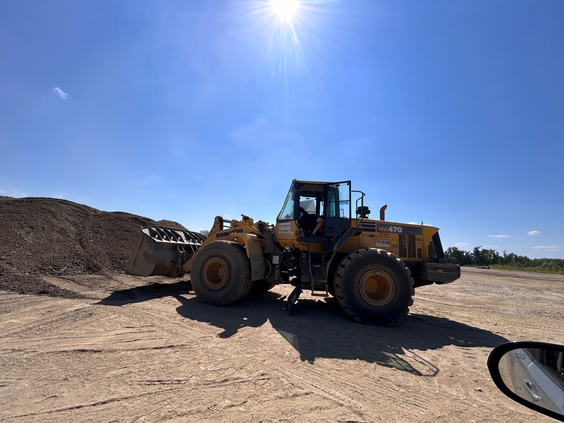 Komatsu WA470 utovarivač kompanije Taşyapı