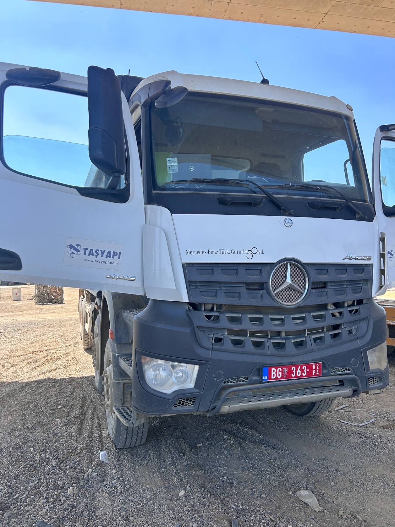Mercedes-Benz Arocs kiper kompanije Taşyapı